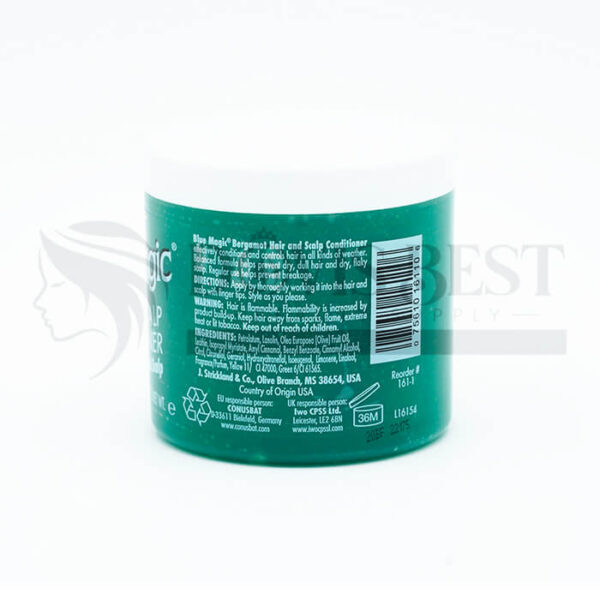 Blue Magic Bergamot Hair and Scalp Conditioner - Image 2
