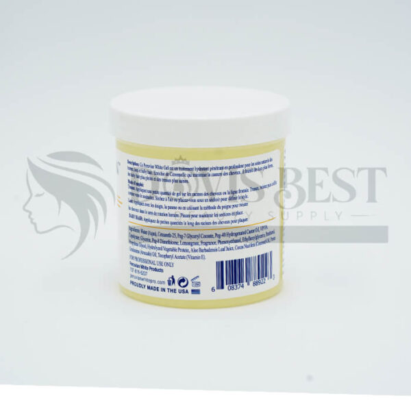 Peruvian White Braid Loc & Edge Gel Lemonglass Extra Hold - Image 6