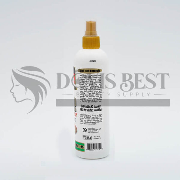 African Royale BRX Braid and Extensions Sheen Spray - Image 2