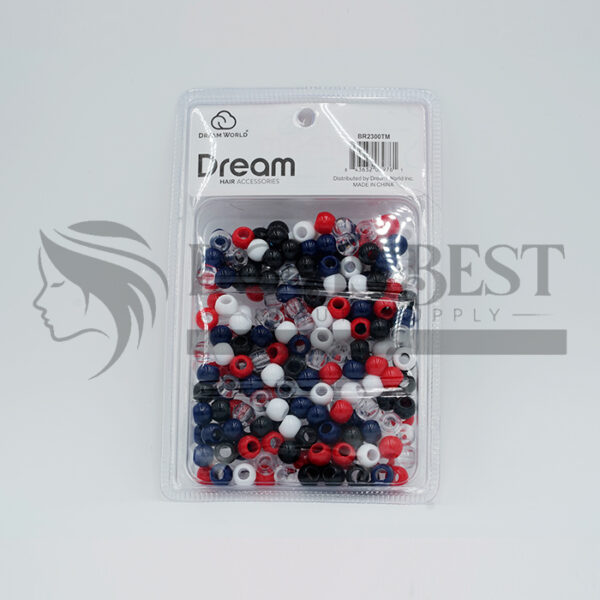 Dream World - Round Hair Bead Medium